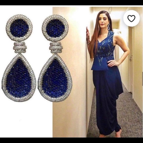 CZ earrings - Picture 1 of 8